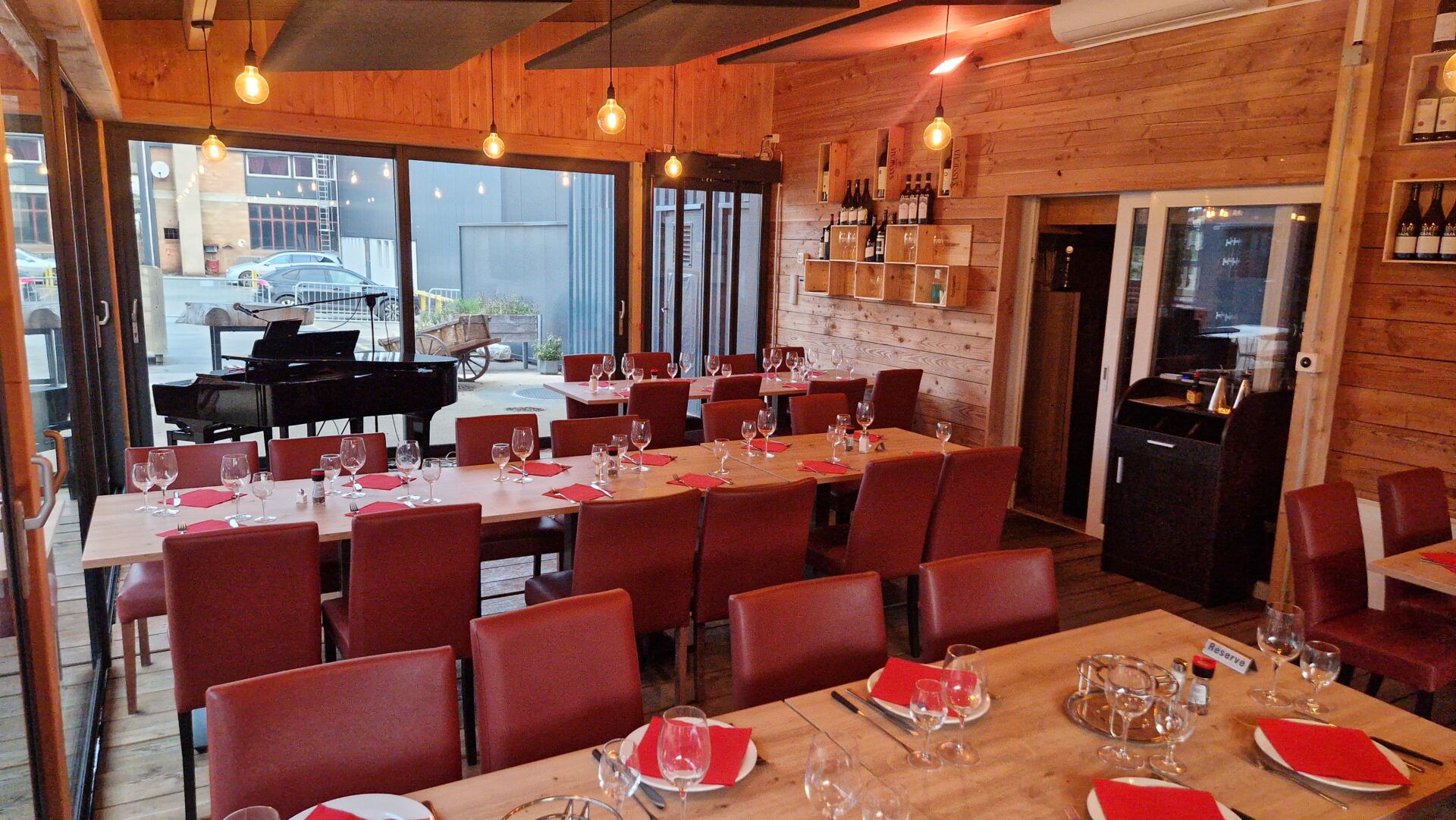 la Véranda pour un séminaire dans le canton de Fribourg