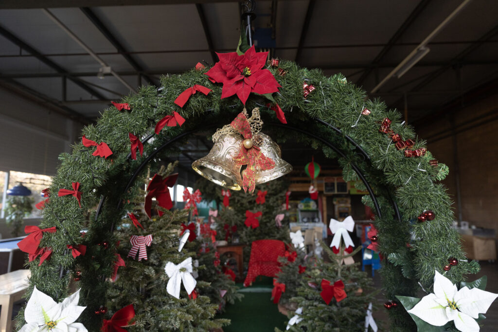 Décors festifs pour les activités de Noël à Payerne à PayerneLand